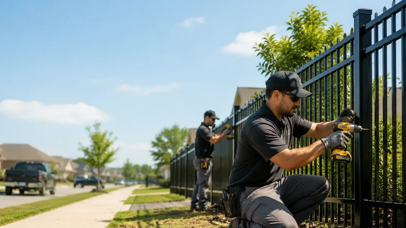 Metal Fence Installation in Petersburg, VA